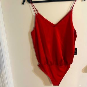 NWT Express Satin Bodysuit